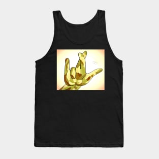 ASL I Really Love You Camouflage Tank Top